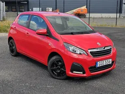 Röd Begagnad 2015 Peugeot 108 Halvkombi | 64 900 kr (Bra pris)