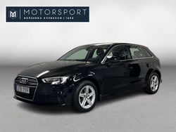 Svart Begagnad 2018 Audi A3 Sportback Proline Halvkombi | 169 900 kr (Marknadspris)