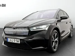 Svart Begagnad 2023 Skoda Enyaq iV SportLine SUV | 504 900 kr (Marknadspris)