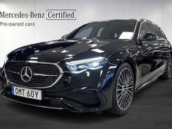 Svart Begagnad 2025 Mercedes E300 AMG line Kombi | 649 000 kr