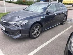 Grå Begagnad 2018 Kia Optima Hybrid Advance Sedan | 99 000 kr (Lite dyr)