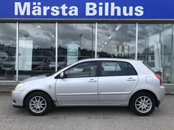 Silver Begagnad 2004 Toyota Corolla Halvkombi | 35 900 kr (Marknadspris)