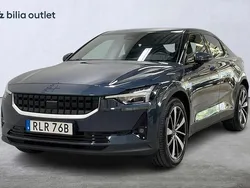 Mörkblå Begagnad 2022 Polestar 2 Sedan | 324 900 kr (Lite dyr)