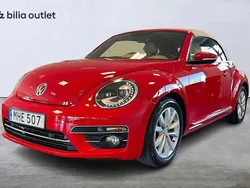 Röd Begagnad 2018 VW Beetle Cab | 254 900 kr (Bra pris)