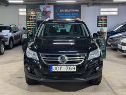 Svart Begagnad 2008 VW Tiguan Sportline SUV | 79 900 kr (Marknadspris)
