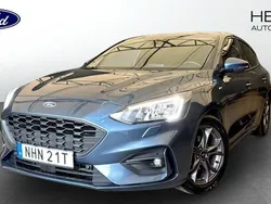 Blå (blue) Begagnad 2021 Ford Focus ST-Line Kombi | 225 000 kr (Lite dyr)