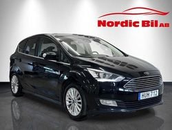 Svart Begagnad 2015 Ford C-MAX Titanium Minibuss | 109 900 kr (Marknadspris)