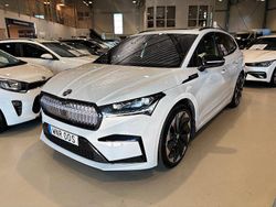 Vit Begagnad 2022 Skoda Enyaq iV SportLine SUV | 339 900 kr (Dyr)