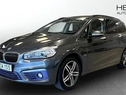 Grå (grey) Begagnad 2016 BMW 218 Gran Tourer Minibuss | 129 900 kr (Marknadspris)