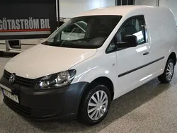 Vit (candywhite med klarlack) Begagnad 2015 VW Caddy Minibuss | 153 000 kr (Marknadspris)