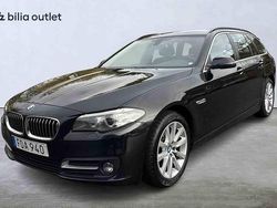 Svart Begagnad 2017 BMW 520 Kombi | 189 900 kr (Bra pris)