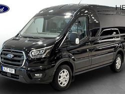 Svart (blue) Begagnad 2019 Ford Transit Van | 281 125 kr (Dyr)