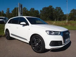 Vit Begagnad 2017 Audi Q7 S-Line SUV | 329 000 kr (Marknadspris)