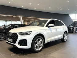 Vit (arkonavit) Ny 2025 Audi Q5 S-Line SUV | 641 200 kr (Marknadspris)