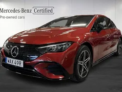 Rödmetallic Begagnad 2023 Mercedes EQE350 Advanced Plus Sedan | 595 000 kr (Marknadspris)