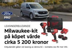 Vit Ny 2025 Ford Transit Van | 401 500 kr (Marknadspris)