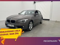 Brun Begagnad 2013 BMW 118 Halvkombi | 109 800 kr (Marknadspris)