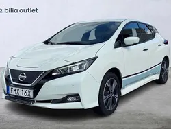 Vit Begagnad 2021 Nissan Leaf 360º Halvkombi | 169 900 kr (Bra pris)