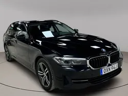 Svart Begagnad 2021 BMW 520 Kombi | 339 000 kr (Bra pris)