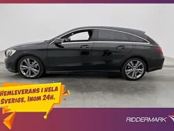 Svart Begagnad 2017 Mercedes CLA200 Shooting Brake Kombi | 189 800 kr (Marknadspris)