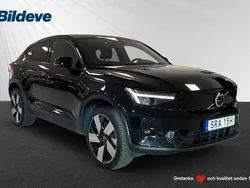 Svart Begagnad 2022 Volvo EC40 Ultimate SUV | 429 900 kr (Marknadspris)