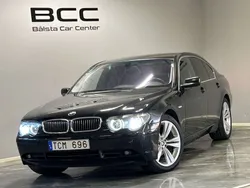 Svart Begagnad 2002 BMW 745 Sedan | 59 900 kr