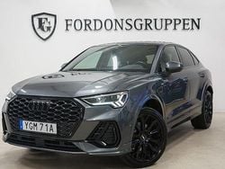 Grå Begagnad 2021 Audi Q3 Sportback S-Line SUV | 394 800 kr (Dyr)