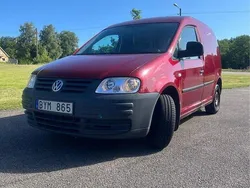Röd Begagnad 2007 VW Caddy Minibuss | 24 900 kr (Superpris)