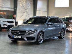 Silver Begagnad 2015 Mercedes C220 AMG line Kombi | 154 900 kr (Lite dyr)