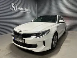 Vit Begagnad 2016 Kia Optima Hybrid 2 Sedan | 179 500 kr (Marknadspris)