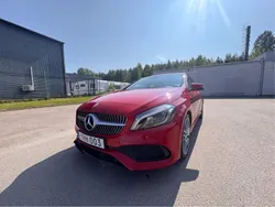 Röd Begagnad 2018 Mercedes A180 AMG Halvkombi | 169 000 kr (Bra pris)