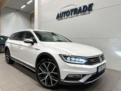 Vit Begagnad 2018 VW Passat Alltrack Executive Kombi | 209 900 kr (Lite dyr)