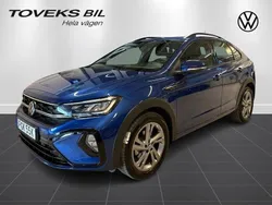 Blå (reef blue metallic) Begagnad 2024 VW Taigo SUV | 259 000 kr (Marknadspris)