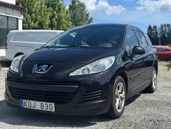 Svart Begagnad 2009 Peugeot 207 Kombi | 39 900 kr (Lite dyr)