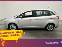 Grå Begagnad 2018 Ford C-MAX Titanium Minibuss | 134 800 kr (Lite dyr)