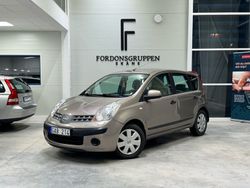 Ljusbrun (brun) Begagnad 2008 Nissan Note Minibuss | 24 900 kr (Marknadspris)
