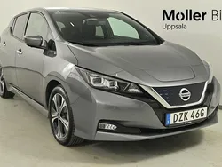 Grå Begagnad 2021 Nissan Leaf 360º Halvkombi | 159 900 kr (Marknadspris)
