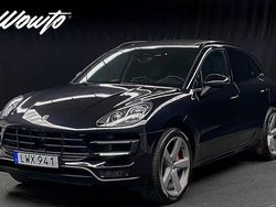 Svart Begagnad 2015 Porsche Macan Turbo SUV | 419 800 kr (Marknadspris)