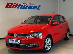 Röd Begagnad 2015 VW Polo Halvkombi | 99 900 kr (Marknadspris)