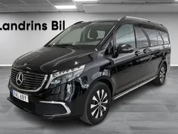 Svart (obsidiansvart metallic) Begagnad 2023 Mercedes EQV300 Edition Minibuss | 559 900 kr