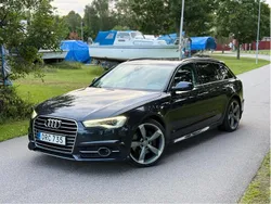 Blå Begagnad 2015 Audi A6 Ambition Kombi | 184 900 kr (Marknadspris)