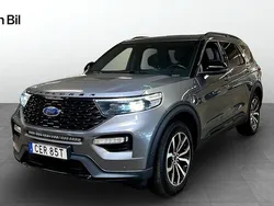 Grå (grå metallic) Begagnad 2022 Ford Explorer ST-Line SUV | 519 800 kr (Marknadspris)