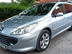 Ljusgrå Begagnad 2007 Peugeot 307 Kombi | 21 900 kr (Marknadspris)