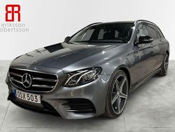 Grå Begagnad 2018 Mercedes E220 AMG Kombi | 359 900 kr (Marknadspris)