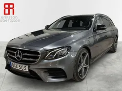 Grå Begagnad 2018 Mercedes E220 AMG Kombi | 359 900 kr (Marknadspris)
