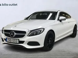 Vit Begagnad 2015 Mercedes C200 Edition 1 Sportkupé | 229 900 kr (Marknadspris)