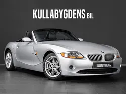 Ljusgrå Begagnad 2003 BMW Z4 Cab | 199 000 kr (Dyr)
