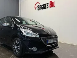 Svart Begagnad 2013 Peugeot 208 Halvkombi | 44 900 kr (Marknadspris)