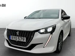 Vit Begagnad 2022 Peugeot 208 Active Halvkombi | 149 900 kr (Marknadspris)