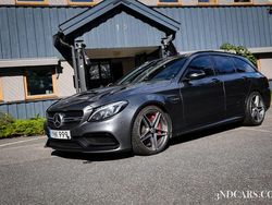 Grå Begagnad 2016 Mercedes C63S AMG AMG Kombi | 499 900 kr (Marknadspris)